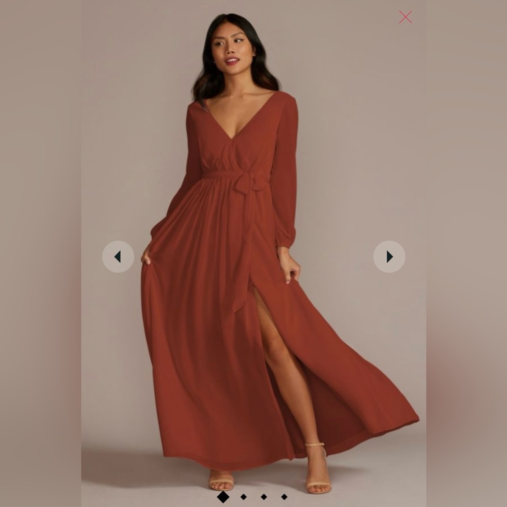 David’s Bridal bridesmaids dress size 16